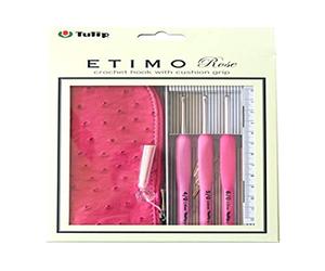 Tulip - Tulip Etimo Rose (2.50, 3.50 mm) Grochet Hook - 1 Unidad