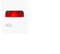Tulipa, luz trasera ASPOCK 18-8550-002