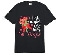 Tulipán Flor Floral Primavera Botánica Flor Amante Idea de Regalo Comfort Colors Adult Heavyweight T-Shirt