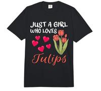 Tulipán Flor Floral Primavera Botánica Flor Amante Idea de Regalo Comfort Colors Adult Heavyweight T-Shirt