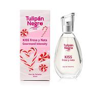 Tulipán Negro - Agua de Colonia Unisex, Fresa y Nata, 50 ml