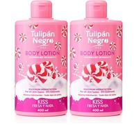 TULIPÁN NEGRO, BODY LOTION FRESA&NATA 400ML (Paquete de 2)