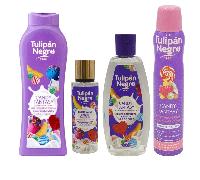 TULIPAN NEGRO Candy Fantasy - Gel de baño, body mist, body oil y desodorante sin aluminio