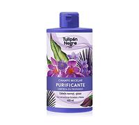 Tulipán Negro - Champú Micelar Purificante 400 ml, Limpieza en Profundo, Cabello Normal a Graso; Con extracto de Eucalipto y Menta