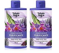 Tulipán Negro, Champú Micelar Purificante 400 ml (Paquete de 2)