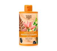 Tulipán Negro - Champú Micelar 400 ml Reestructurante del Color, Cabello Coloreado; Con Fijador del Color