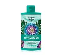 Tulipán Negro - Champú Micelar Revitalizante Fortalecedor, Cuidado para Cabello Normal a Seco, con Serenoa y Ginseng, 400 ml