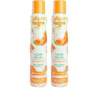 Tulipán Negro - Desodorante Mujer Spray Sugar Melon 200 ml, 0% Sales de Aluminio, Protección Diaria y Sudor Controlado (Paquete de 2)
