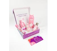 Tulipán Negro Fresa & Nata- Set de Baño con 5 Productos, Cuidado Corporal y Ritual de Hidratación, Pack Regalo