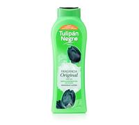 Tulipán Negro Gel de Baño Acción Desodorante, 650 ml | Gel de Ducha con Acción Desodorante, Extracto de Sauce y Fragancia Fresca de Larga Duración
