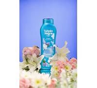 Tulipán Negro - Gel de Baño Bergamota & Cedro, Gel de Ducha Hidratante con Fragancia Floral Fresca y Duradera, 650 ml