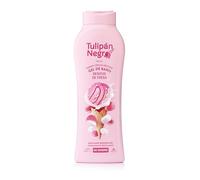 Tulipán Negro Gel de Baño Besitos de Fresa, 650 ml | Gel de Ducha Nutritivo e Hidratante con Fragancia Dulce de Fresa para una Piel Suave y Perfumada