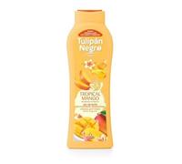 Tulipán Negro - Gel de Baño Tropical Mango 650 ml | Hidratación Profunda con Extracto de Mango Natural | Aroma Exótico y Duradero | Piel Suave, Hidratada y Revitalizada