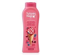 Tulipán Negro - Gel de Baño Yogurt con Frutos Rojos, Gel de Ducha Hidratante con Fragancia Cremosa y Frutal, 650 ml