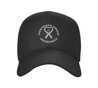 Tulipán para La Concienciación sobre La Enfermedad De Parkinson Mujer Hombre Gorras Hip Hop Secado Rápido Gorra De Béisbol Resistente Sombrero para Running Deporte Tenis