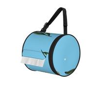 Tulipanes Amarillos Dibujados a Mano,Dispensador de pañuelos cilíndrico, Soporte para Caja de pañuelos Colgante, dispensador de pañuelos para Coche