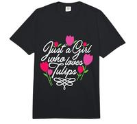 Tulipanes Jardinero de Flores de Tulipanes - Solo una Chica Que ama los Tulipanes Comfort Colors Adult Heavyweight T-Shirt