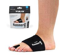 Tuli's HammerRx, enderezador y corrector de dedos en martillo ajustable para una alineación adecuada de los dedos y alivio del dolor, talla única