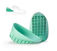 Tuli's Heavy Duty Heel Cups - Taloneras para Espolón Calcáneo - Taloneras Reforzadas para Fascitis Plantar y Enfermedad de Sever - Plantillas de Talón con Alta Absorción de Impactos, 1 Par, Mediano