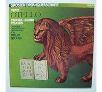 Tullio Serafin / Teatro Dell'Opera di Roma - GL 42167 Verdi Otello Roma Opera Tullio Serafin LP