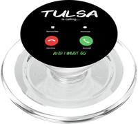 Tulsa está Llamando y Debo IR a Oklahoma de Viaje PopSockets PopGrip para MagSafe