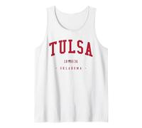 Tulsa Oklahoma Ciudad Natal Tulsa Mudarse Divertido Tulsa Camiseta sin Mangas