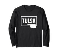 Tulsa Oklahoma Ok - Viaje de Vacaciones en la Ciudad Natal Manga Larga