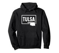 Tulsa Oklahoma Ok - Viaje de Vacaciones en la Ciudad Natal Sudadera con Capucha