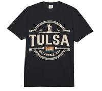 Tulsa Oklahoma USA City Travel Diseño Urbano Comfort Colors Adult Heavyweight T-Shirt