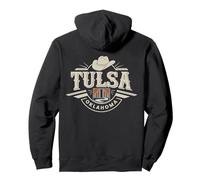 Tulsa Oklahoma USA City Travel Diseño Urbano Sudadera con Capucha