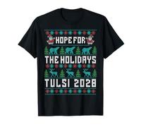 Tulsi Gabbard 2028 para la Navidad FEA del Presidente Hope Camiseta