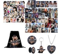 Tulufanskrr Blackpink Lisa - Set de regalo para fans de Blink, Blackpink Fanartikel, Kpop Lisa Merchandise Gifts Lisa Rucksack Karte Schlüsselbund