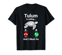 Tulum está Llamando y Debo IR a la Playa Tropical Viaje México Camiseta