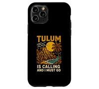 Tulum Is Calling I Must Go Vintage Women's Beach Life Carcasa para iPhone 11 Pro