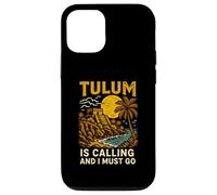Tulum Is Calling I Must Go Vintage Women's Beach Life Carcasa para iPhone 12/12 Pro
