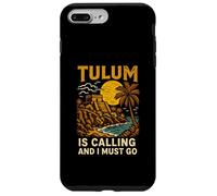 Tulum Is Calling I Must Go Vintage Women's Beach Life Carcasa para iPhone 7 Plus/8 Plus