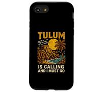 Tulum Is Calling I Must Go Vintage Women's Beach Life Carcasa para iPhone SE (2020) / 7/8