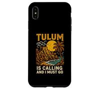 Tulum Is Calling I Must Go Vintage Women's Beach Life Carcasa para iPhone XS MAX