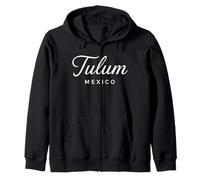 Tulum México Retro Beach Travel Influencer Modelo Maya 2026 Sudadera con Capucha