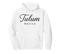 Tulum México Retro Beach Travel Influencer Modelo Maya 2026 Sudadera con Capucha