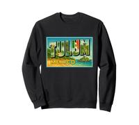 Tulum México Vintage Travel Souvenir Poster Art Graphic Sudadera