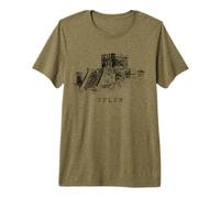 Tulum Sitio Maya México Ruinas Vintage Caribe Riviera Maya Camiseta Premium