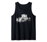 Tulum Sitio Maya México Ruinas Vintage Caribe Riviera Maya Camiseta sin Mangas