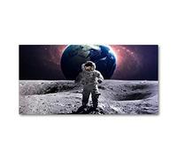 Tulup Cuadro en Lienzo - 120x60cm - Pintura - impresión Decorativa para la Pared - Imagen Decorativa - Impresión de Lienzo - Cosmos y Ciencia ficción - Astronauta