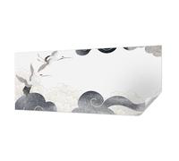 Tulup Fotomural Adhesivo 250x104 cm Autoadhesivo Moderna Decoración de Pared Resistente a las Manchas Fotográfico para Dormitorio, Sala de Estar e Recibidor - Grullas en vuelo