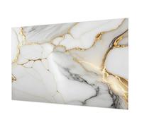 Tulup Papel Pintado en Fliselina 104x70 cm para Dormitorio, Sala de Estar e Recibidor Fácil Limpieza Fotográfico Cola Incluida Moderna Decoración de Pared - Elegancia del mármol