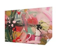 Tulup Papel Tapiz Paredes 312x219 cm Resistente a las Manchas para Dormitorio, Sala de Estar e Recibidor Autoadhesivo Moderna Decoración de Pared Fotográfico - Caos colorido