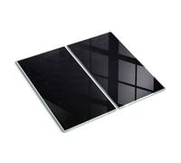 Tulup Tabla De Cortar Cocina 2x30x52cm - Vidrio Protector De Placa De Induccion - Tablón De Anuncios