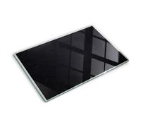 Tulup Tabla De Cortar Cocina 80x52cm - Vidrio Protector De Placa De Induccion - Tablón De Anuncios