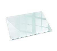 Tulup Tabla de Cortar Fáciles de Limpiar De cristal 80x52 cm Transparente Para la cocina